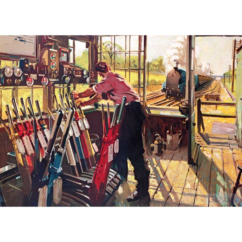 Gibsons On Early Shift 500 Piece Jigsaw Puzzle image 0