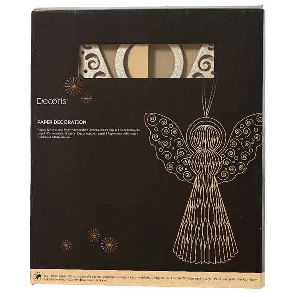 Decoris Hanging Paper Angel image 6