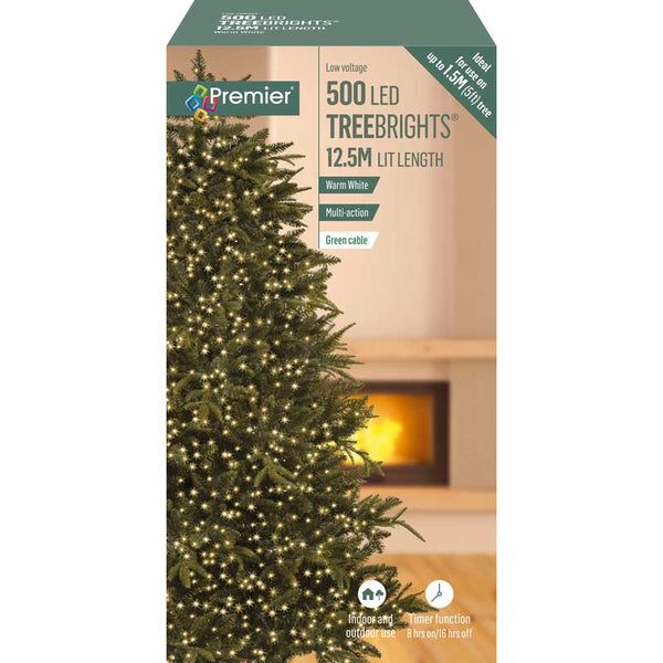 Premier 500 Multi-Action LED TREEBRIGHTS with Timer - Warm White image 1