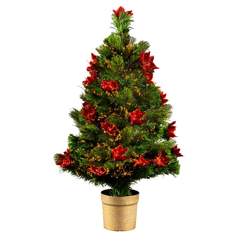Everlands Fibre Optic Mexico Pre-Lit Christmas Tree - 3ft image 0