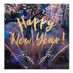 Woodmansterne Happy New Year Fireworks Card image 0