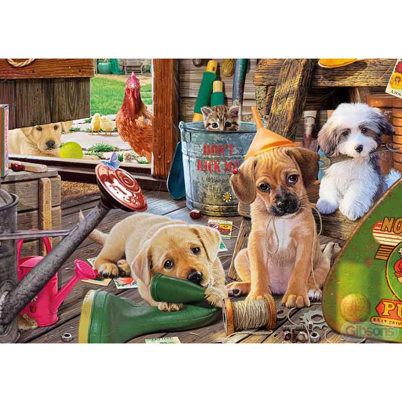 Gibsons Here to Help 500 Piece Jigsaw Puzzle image 0