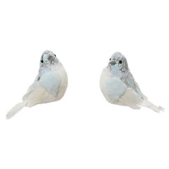 Decoris Blue & White Bird Clip (Assorted Designs) image 0