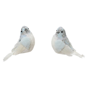 Decoris Blue & White Bird Clip (Assorted Designs) image 0