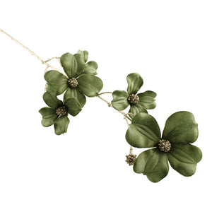 SageDecor Green Dogwood Spray (84cm) image 0