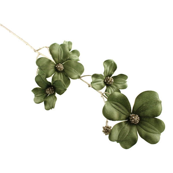SageDecor Green Dogwood Spray (84cm) image 0