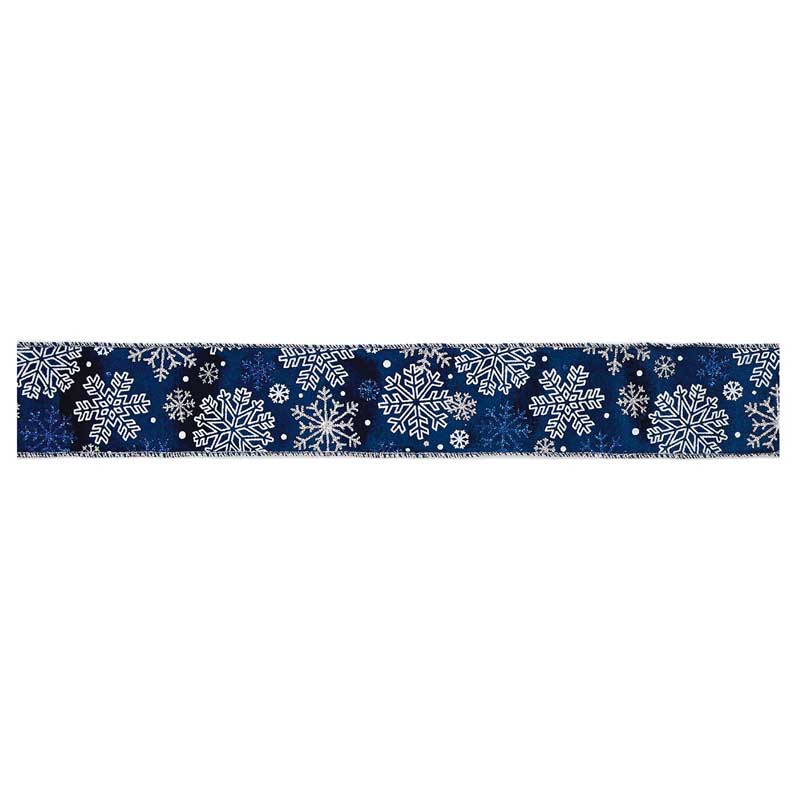 Premier Dark Blue & Silver Ribbon (Assorted Designs) image 0