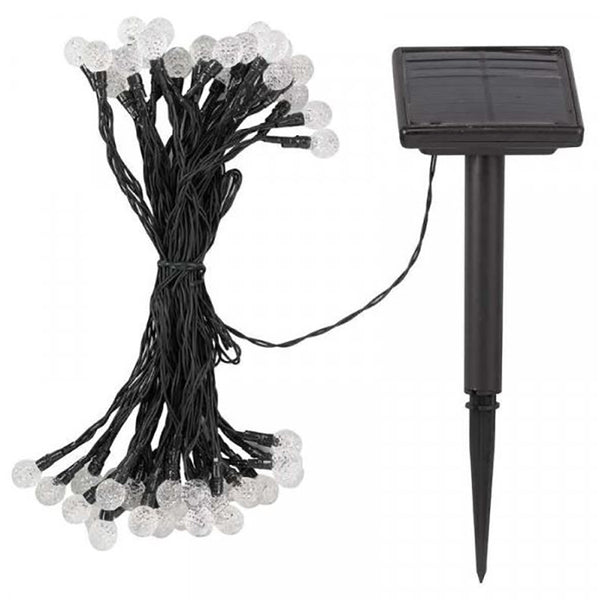 Smart Solar Super Bright 50 LED Orb String Lights image 2