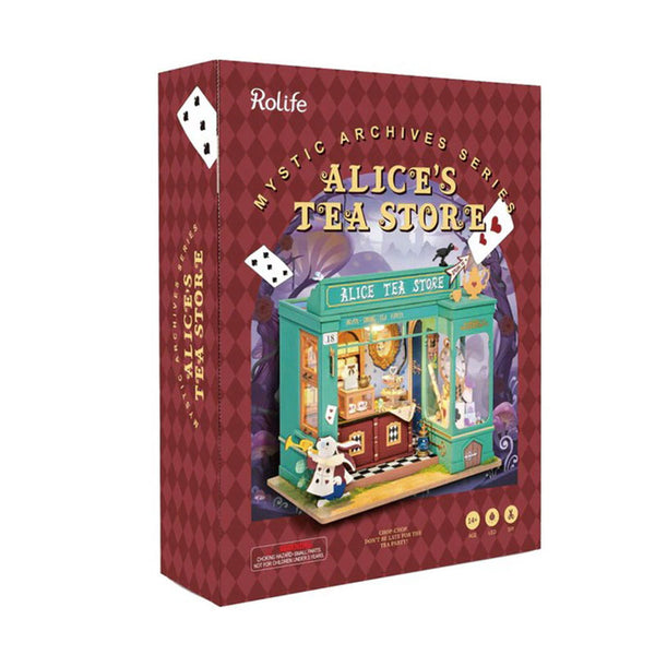 Robotime 'Alice's Tea Store' DIY Miniature House image 5