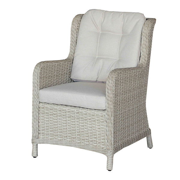 Bramblecrest Somerford Rattan 6 Seat Round Dining Set with Lazy Susan, Parasol &amp; Base image 8