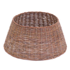 Festive Natural Willow Christmas Tree Skirt image 2