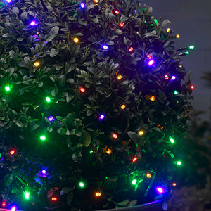 Smart Solar 50 Multi Coloured LED String Lights image 0