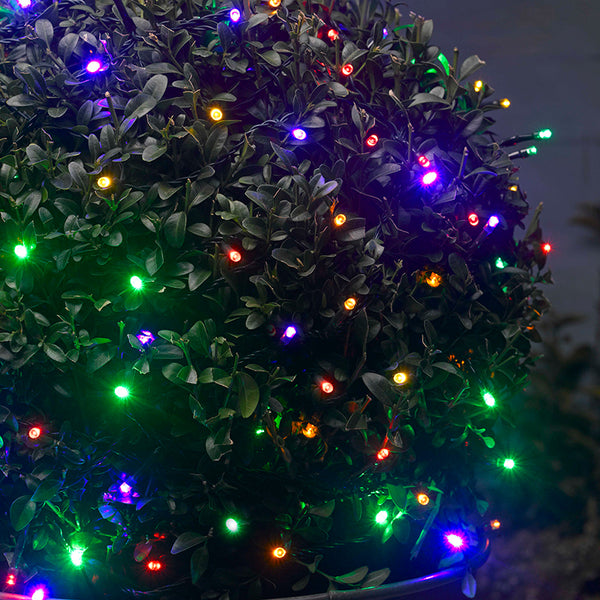 Smart Solar 50 Multi Coloured LED String Lights image 0