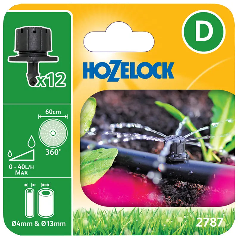 Hozelock 360º Adjustable Sprinkler (Pack of 12) image 0