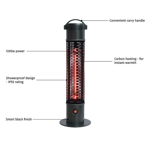 La Hacienda Tauri Portable Electric Tower Heater image 5
