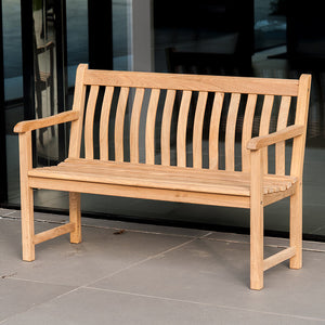 Alexander Rose Roble Broadfield Garden Bench - 4ft image 2