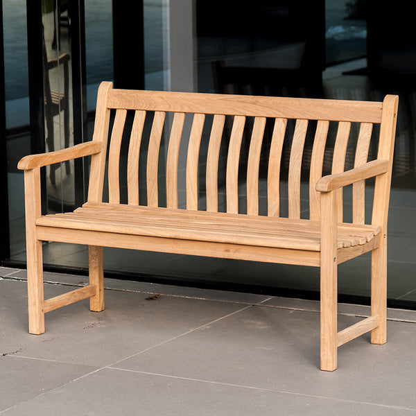 Alexander Rose Roble Broadfield Garden Bench - 4ft image 2