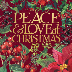 Woodmansterne Peace & Love Christmas Card image 0