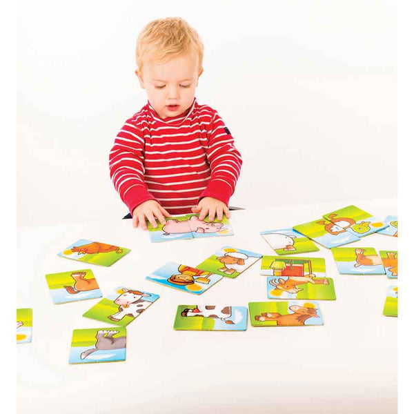 Orchard Toys Farmyard Heads & Tails Matching Game image 3