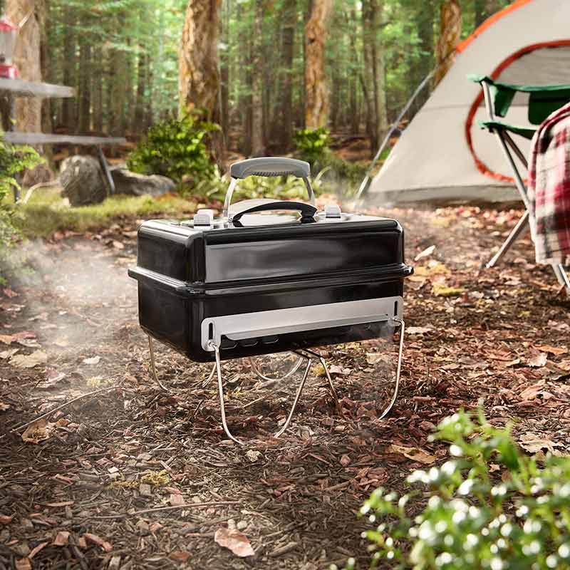 Weber Go-Anywhere Portable Charcoal Barbecue Black image 0