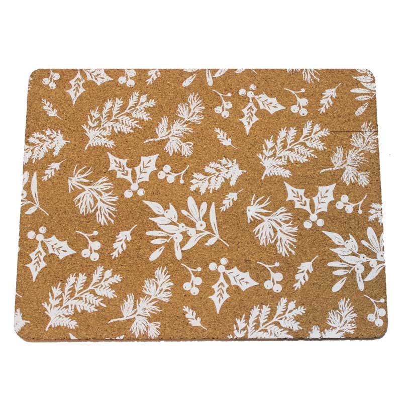 Peggy Wilkins Berry Cork Placemats (Pack of 4) image 0