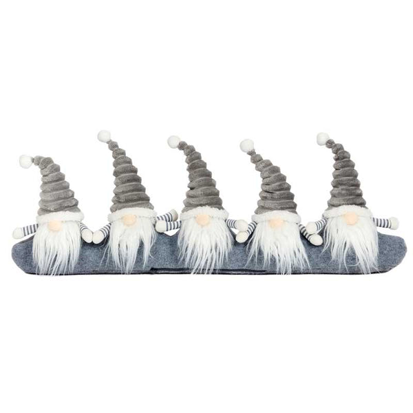 Three Kings Grey Gonks Draught Excluder image 1