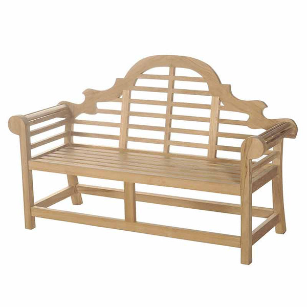 Bramblecrest Wooden Lutyens Style Bench - Seats 2-3 image 3