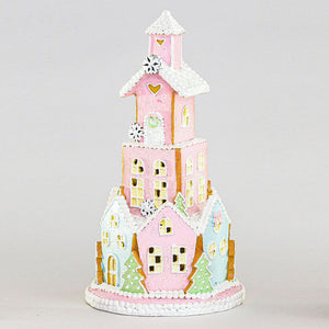 Swift Lit Gingerbread Castle image 0