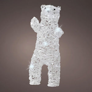 Lumineo LED Flashing Acrylic Bear image 0