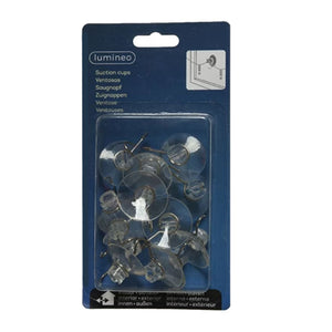 Lumineo Plastic Suction Cups (Pack of 12) image 0