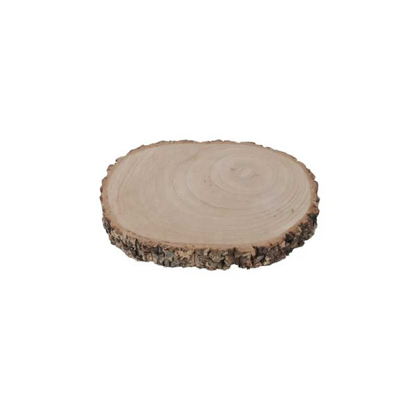 Oval Wood Slice - 22.5cm image