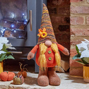 Mr and Mrs Maple Autumnal Standing Gonks - Mrs Maple, Standard image