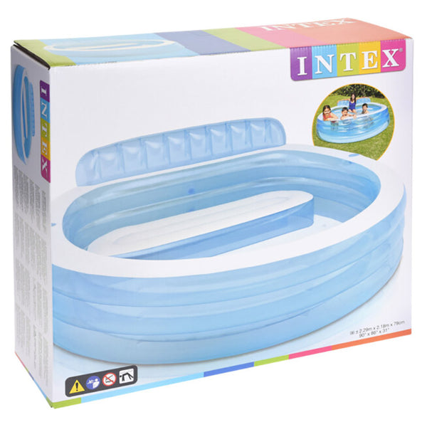 Intex Inflatable Swim Center Family Lounge Pool image 1