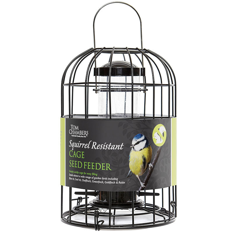 Tom Chambers Squirrel Proof Cage Seed Feeder image 0