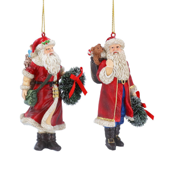 Gisela Graham Resin Nostalgia Santa (Assorted Designs) image 0
