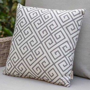 Bramblecrest Square Scatter Cushion, 45 x 45cm â€“ Cocoa Greek Key image 0