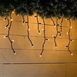 Festive Connectable LED Icicle Lights image
