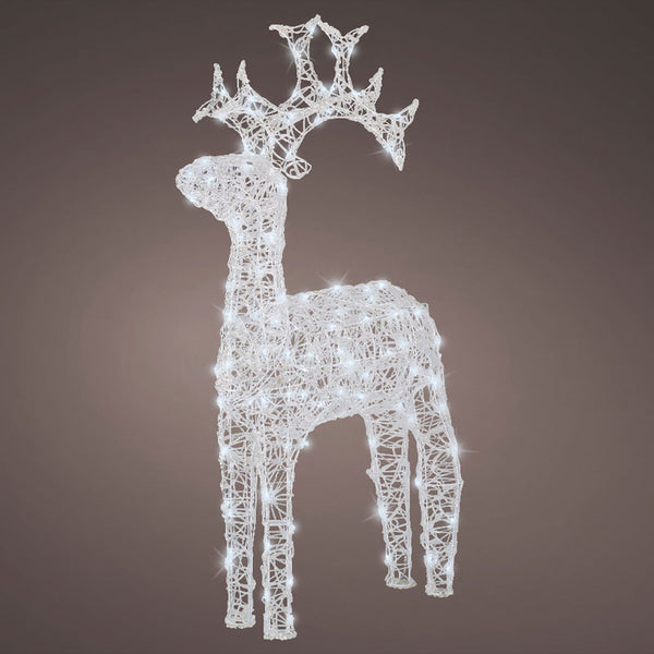 Lumineo LED Flashing Acrylic Deer - Cool White image 2