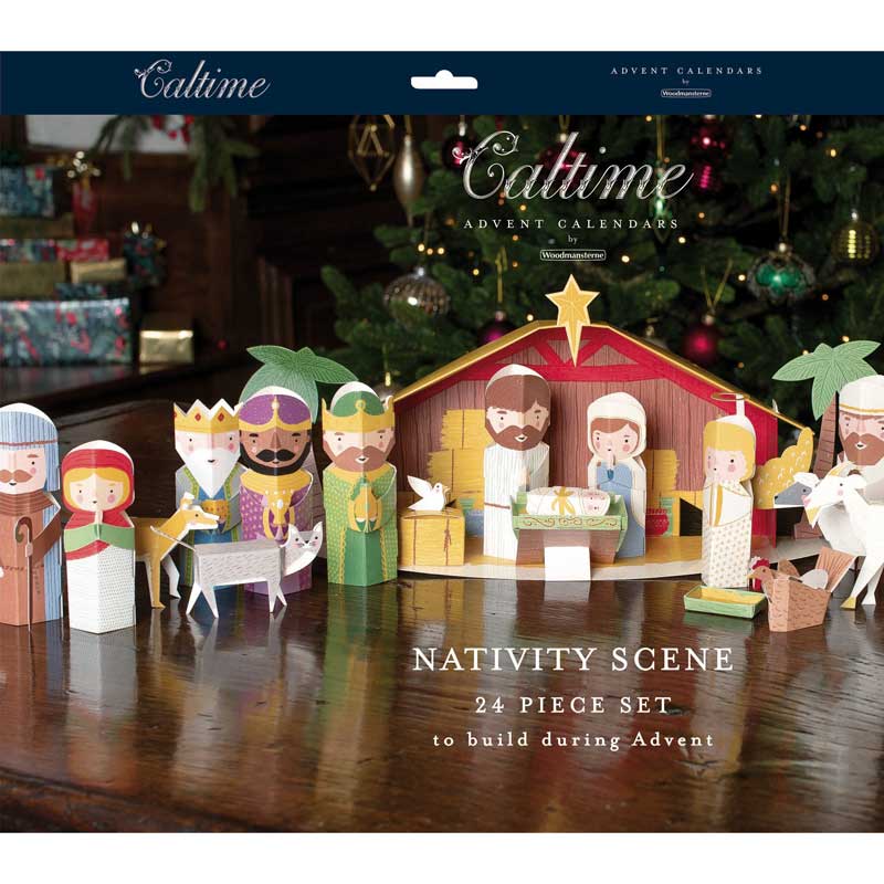 Caltime 3D Nativity Paper Advent Calendar image 0