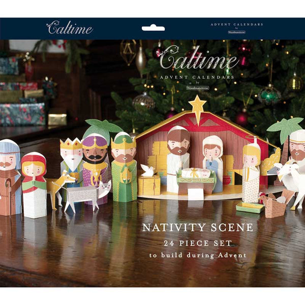Caltime 3D Nativity Paper Advent Calendar image 0