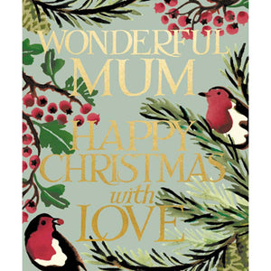 Woodmansterne Wonderful Mum Christmas Card image 0