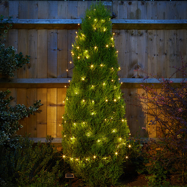 Smart Solar 50 Warm White LED String Lights image 0