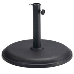 Platinum Piemonte 15kg Concrete Parasol Base in Black image 0