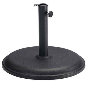 Platinum Piemonte 15kg Concrete Parasol Base in Black image 0
