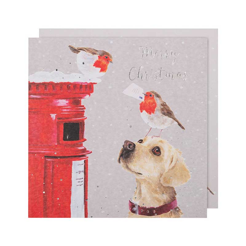 Wrendale Designs Luxury Boxed Cards - Letters To Santa (Pack of 8) image 0