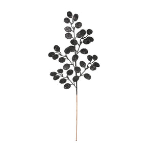 APAC Black Glitter Eucalyptus Stem image 0