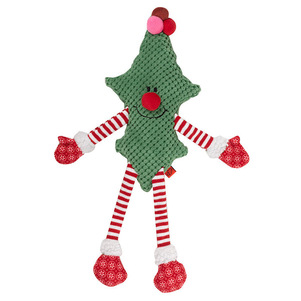 Zoon Christmas PlayPal Plush Dog Toy (Assorted Designs) image 1
