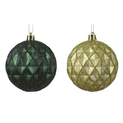 Decoris Shatterproof Bauble with Prism Design (Assorted Designs) image 0
