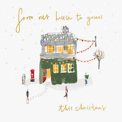Woodmansterne Winter Wishes Christmas Card image 0