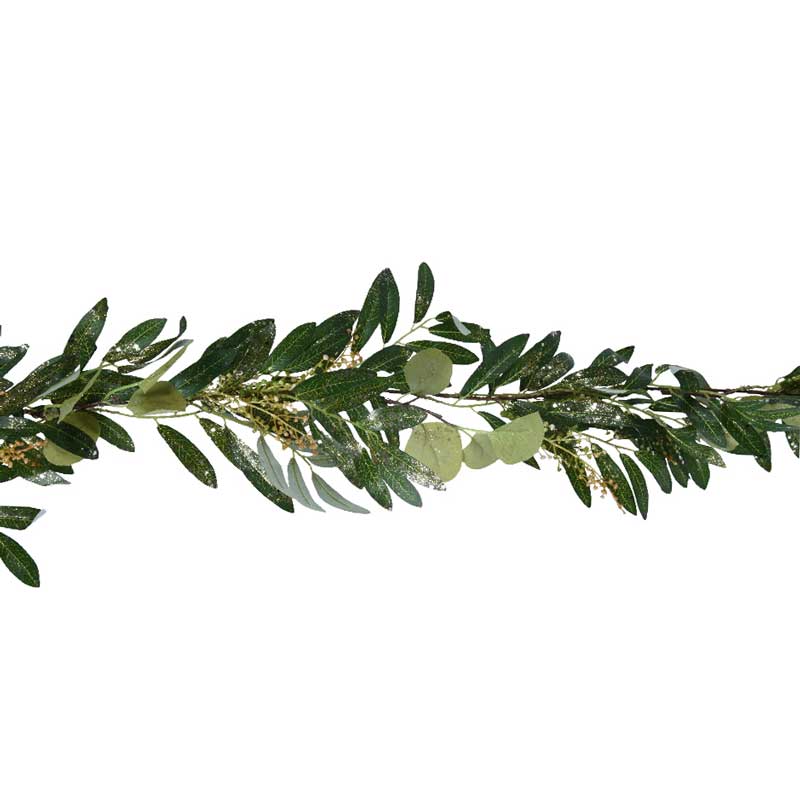 Everlands Green Leaf Garland image 0